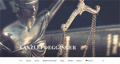 Desktop Screenshot of kanzlei-degginger.ch