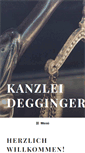 Mobile Screenshot of kanzlei-degginger.ch